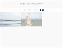 Tablet Screenshot of carenaleighphotography.com